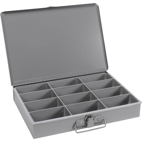 Durham Mfg Durham Steel Scoop Compartment Box, 12 Compartment, 13-3/8x9-1/4x2 211-95 - main